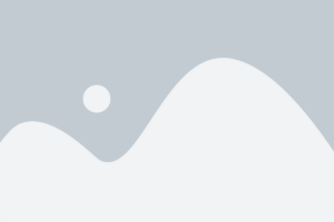 Abstract landscape with sun and rolling hills